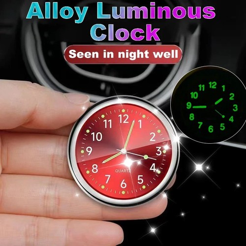 Mini luminous car clock - mini,