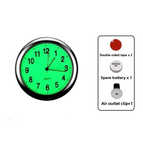 Luminous car clock - luminous,