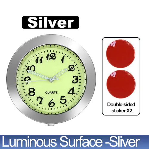 Car clock luminous automobiles - clock,