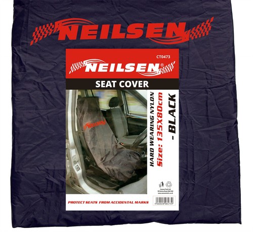 Car seat protector black - car,